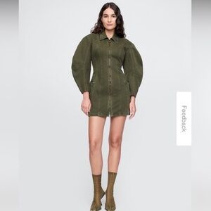 Cult Gaia x Gap green dress
